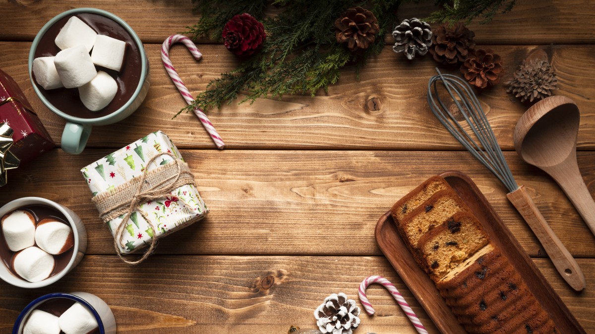 decorazione cucina natale