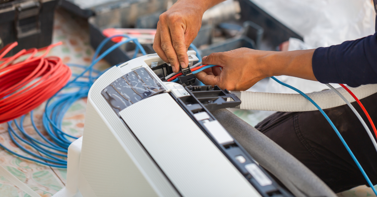 installazione del condizionatore senza balcone