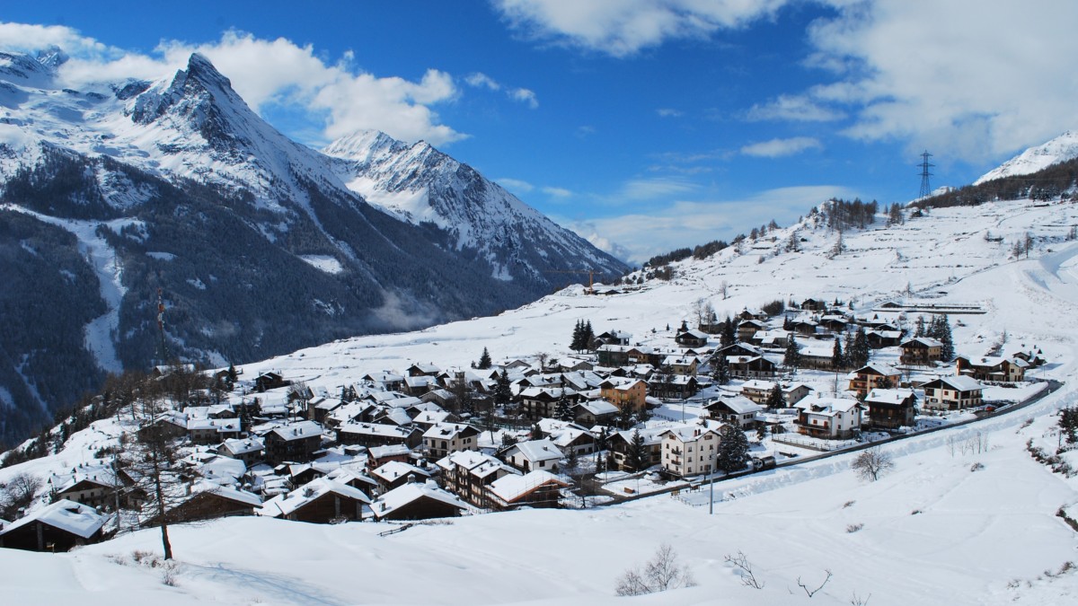 sciare a cogne
