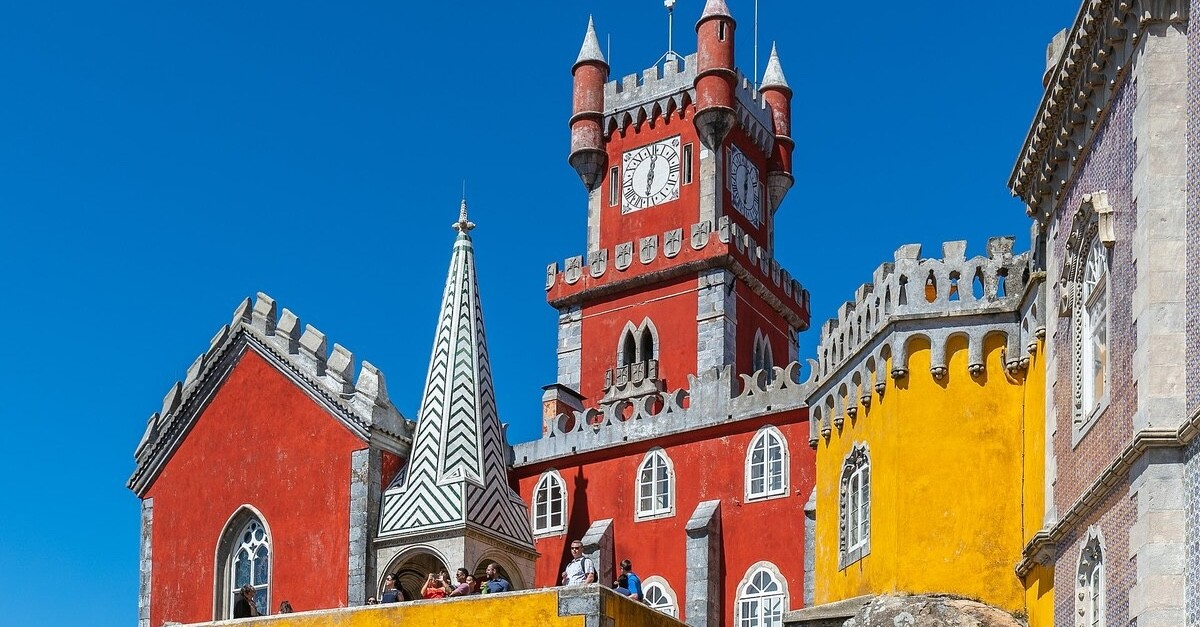 la sezione più antica del palacio national da pena