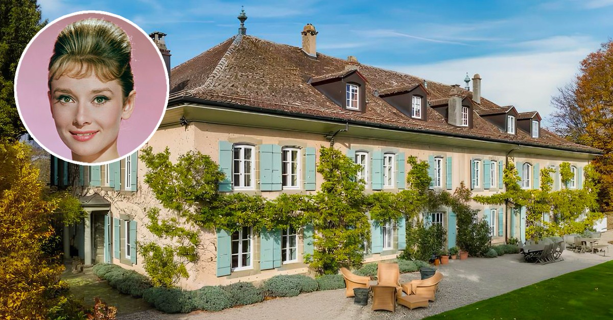 Il ritiro svizzero di Audrey Hepburn 