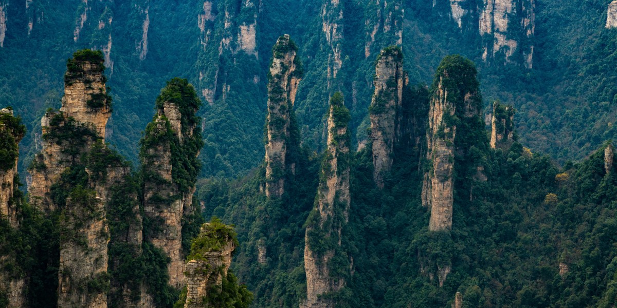 Montagne di Dragon Ball in Cina