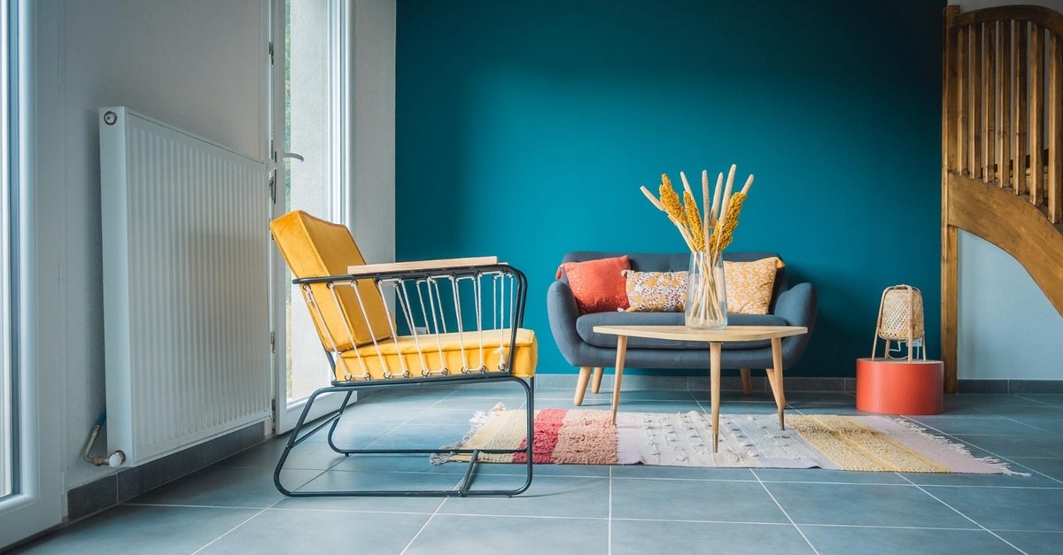 colore ciano in casa