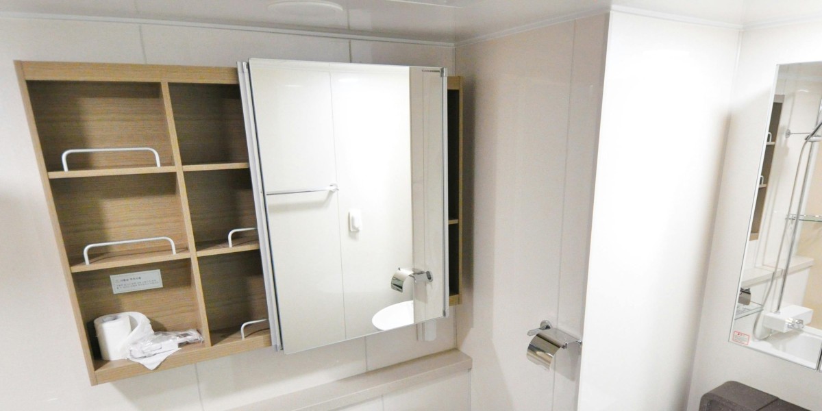 specchio contenitore bagno