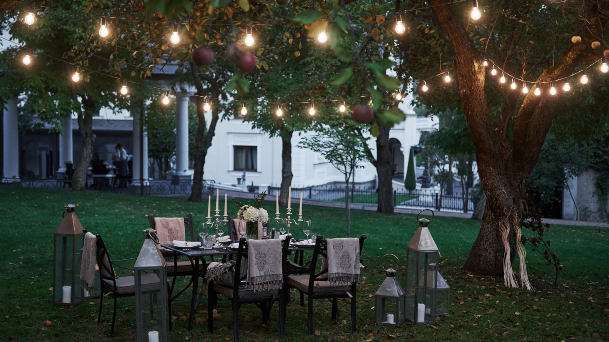 illuminare albero giardino