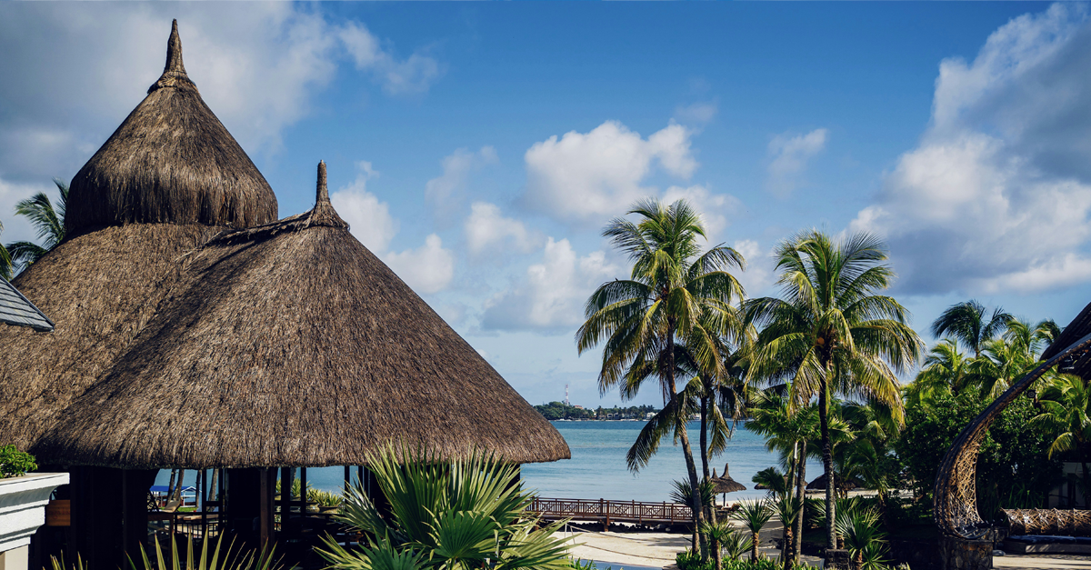 una casa turistica alle Mauritius