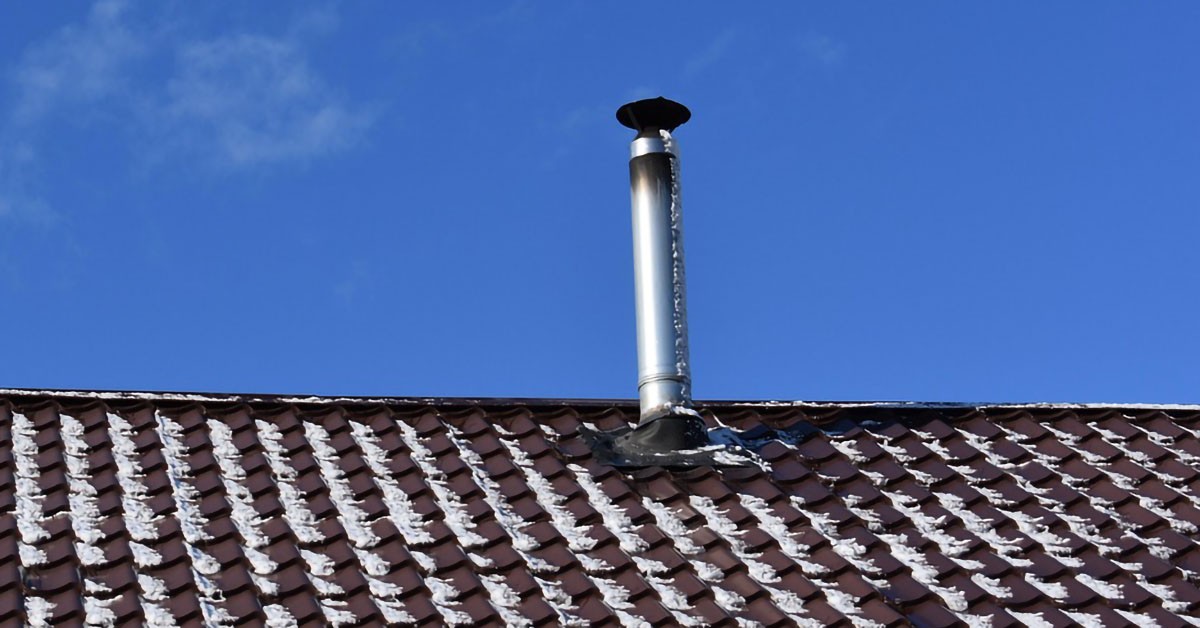 Canna fumaria sul tetto