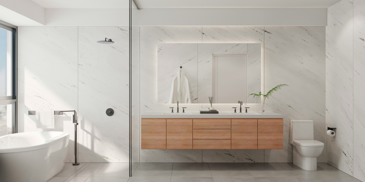 mobile bagno sospeso