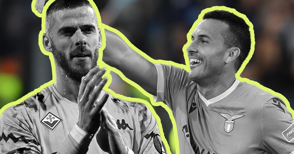 Futbolistas en Italia