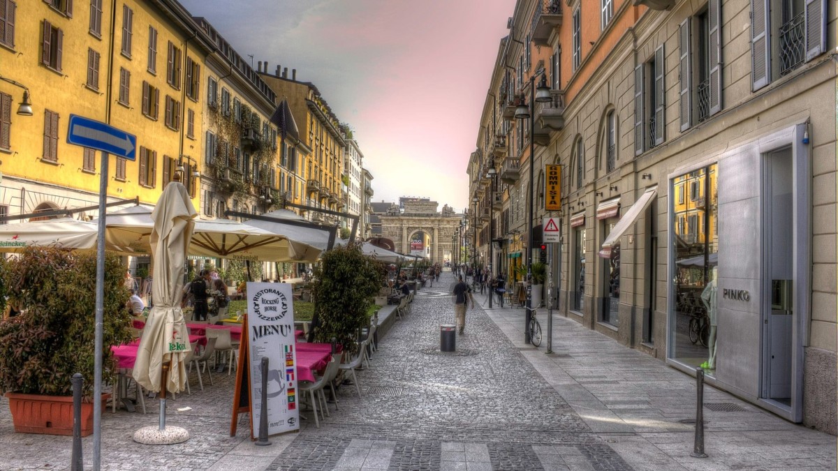 vie di milano piu famose