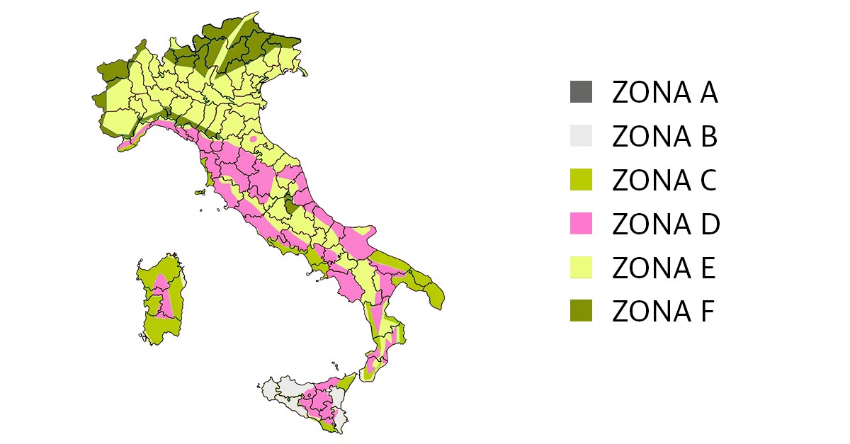 zone climatiche italiane