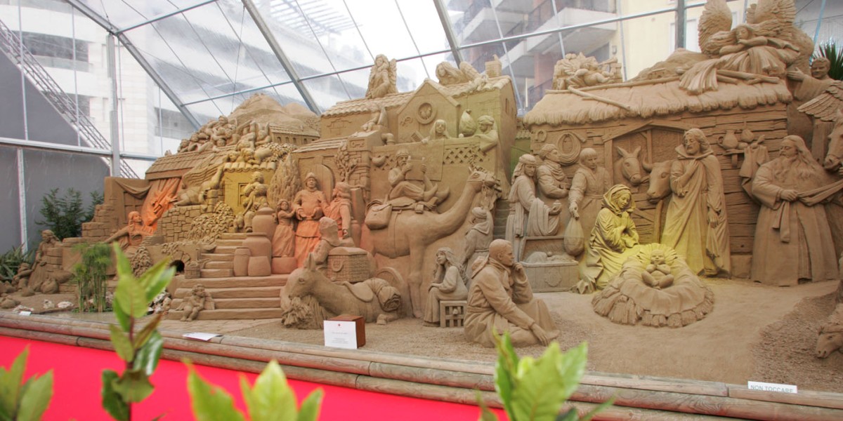 presepe di sabbia, Jesolo