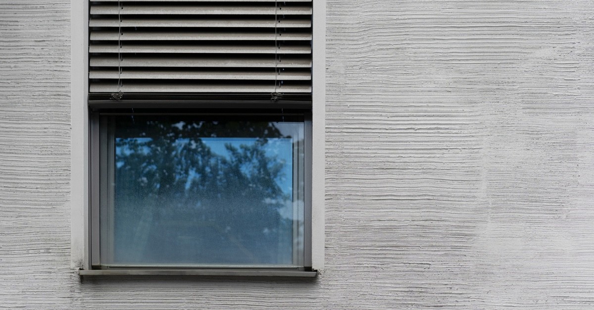 una tapparella vecchia