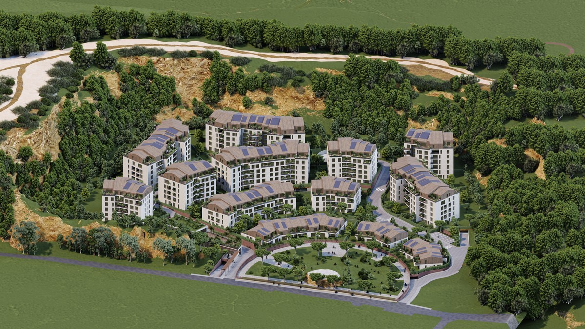 Rendering del progetto “Vecchio Mulino di Roma” 