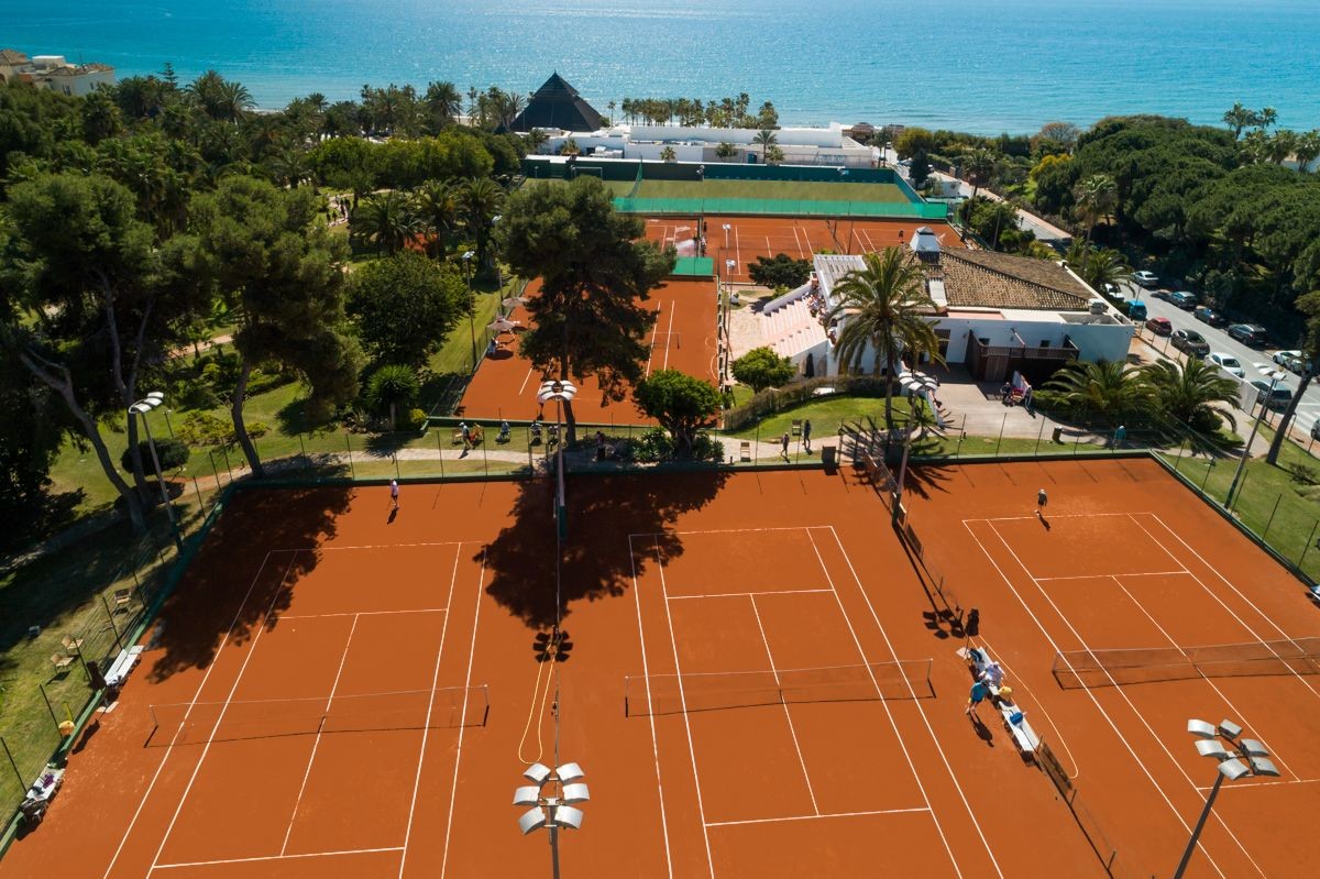 'Rafa Nadal Tennis Center' en el lujoso hotel Don Carlos en Marbella (Málaga)