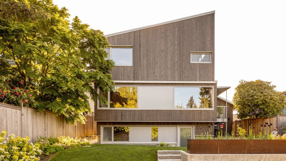 La casa moderna di West Seattle
