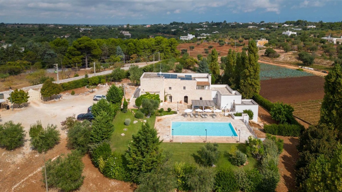 Maisons de luxe dans les Pouilles