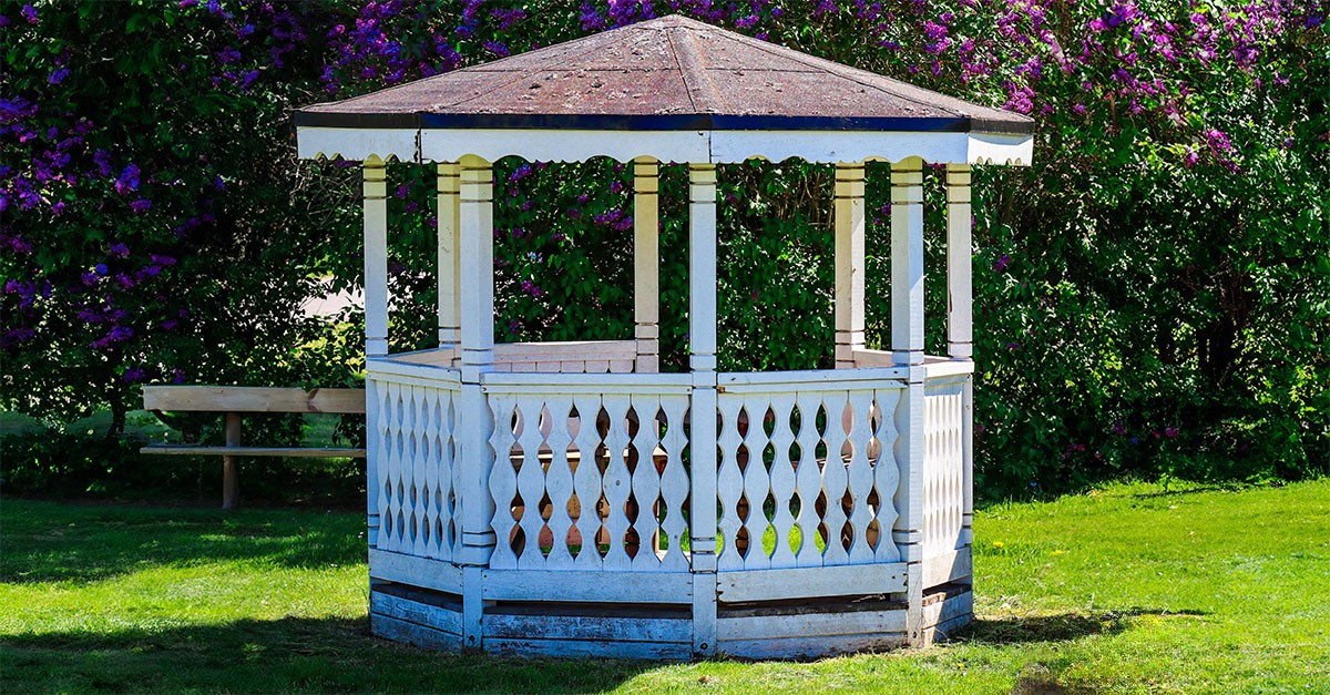 Gazebo in legno