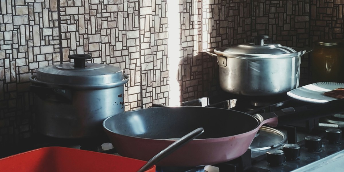 carta da parati in cucina 