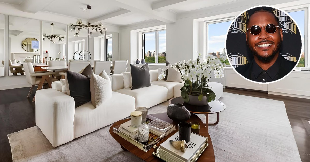Antiguo apartamento de Carmelo Anthony en Manhattan, Nueva York