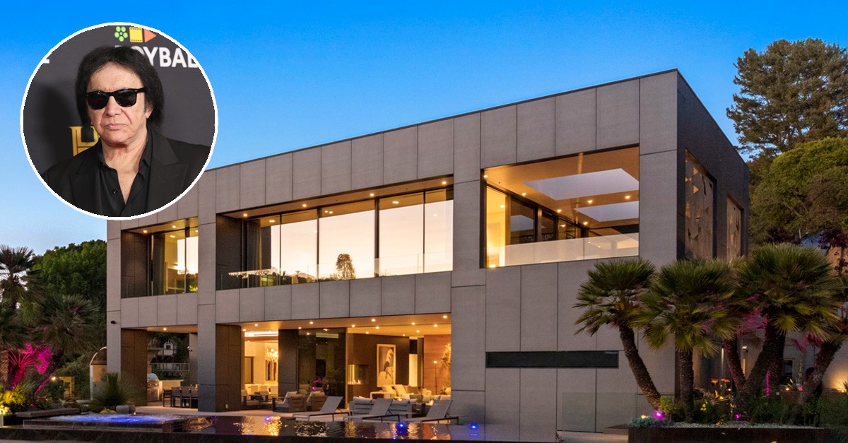 La mansión de Gene Simmons en Beverly Hills, California