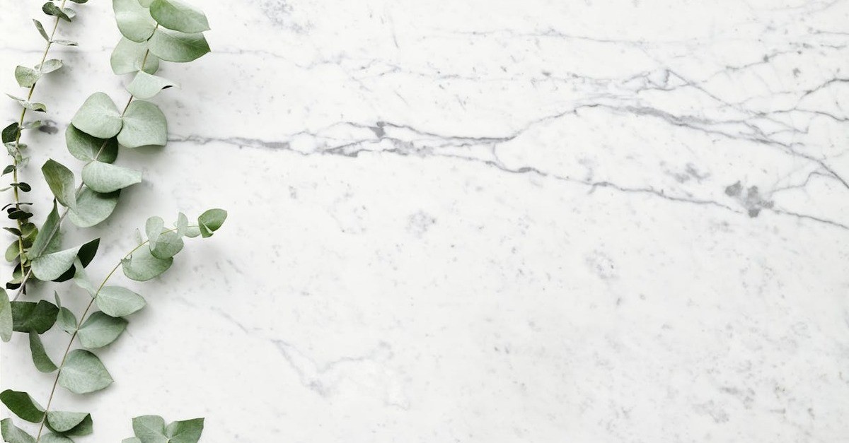 Il marmo bianco di Carrara con venature più scure