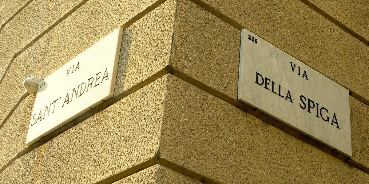 Vie dello shopping a Milano