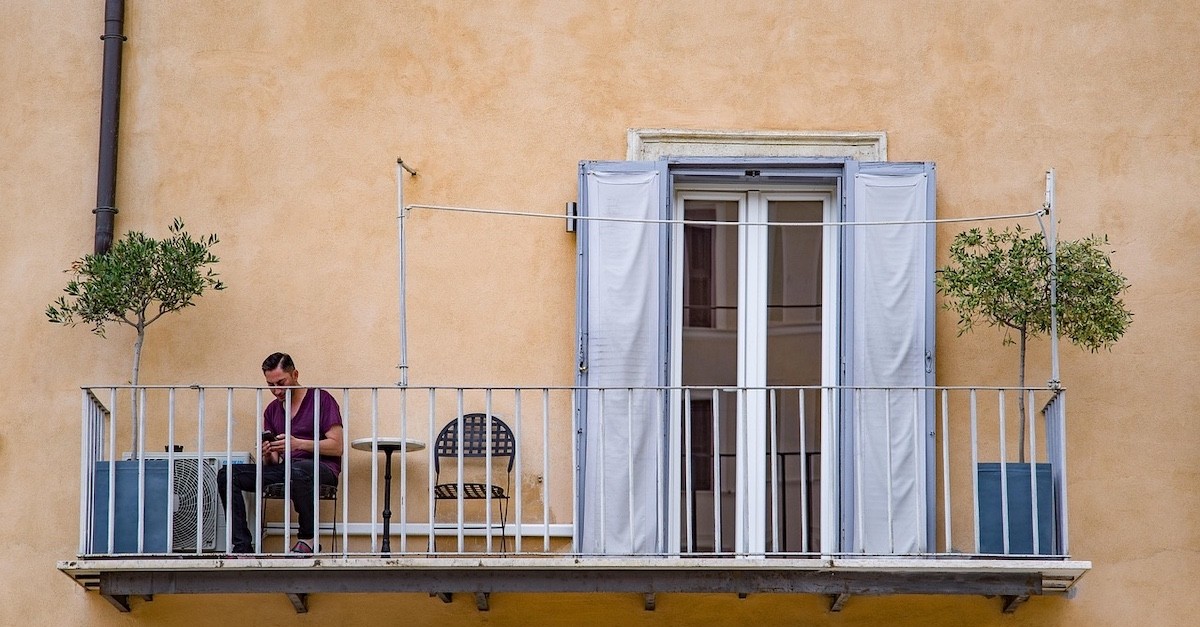 Installazioni sul balcone