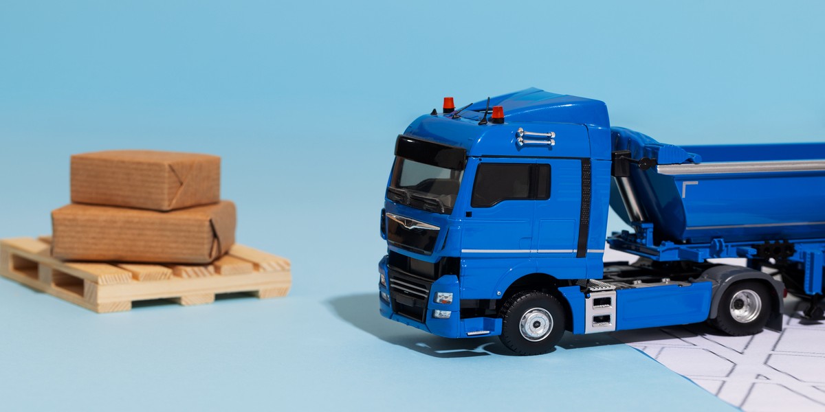 Disegno dell'illustrazione del camion 