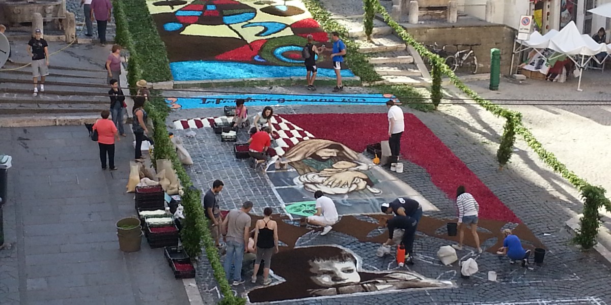 genzano Flower festival