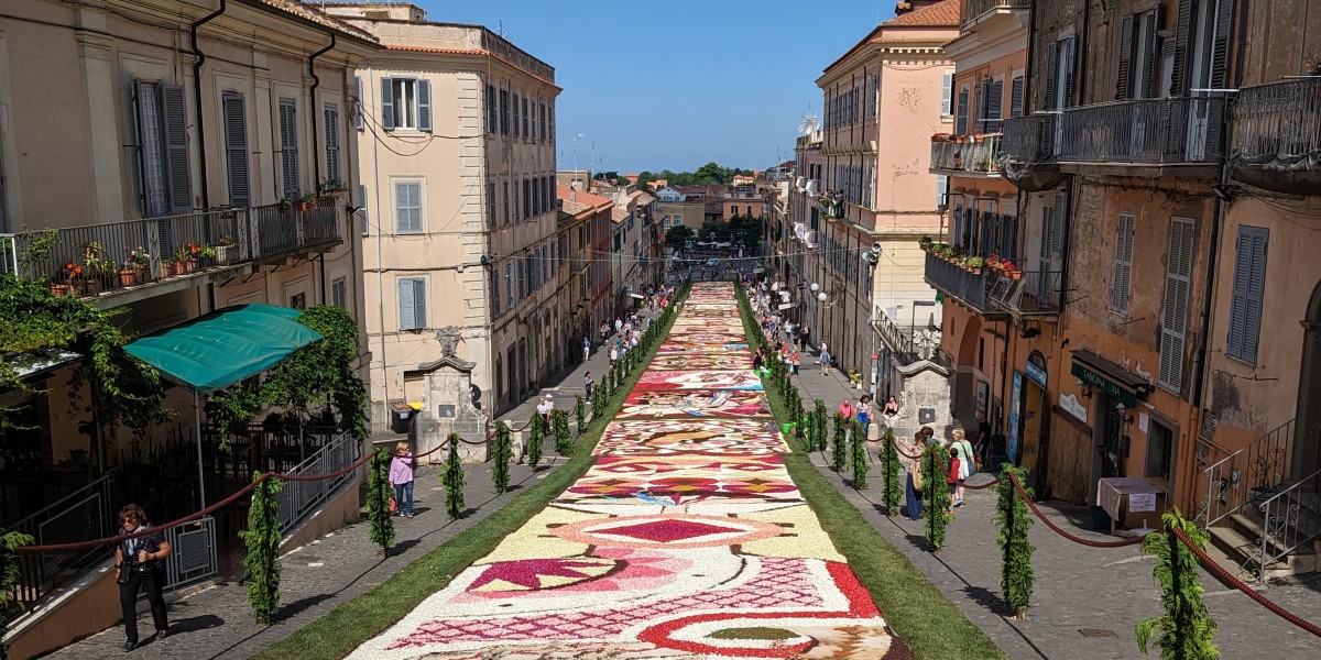 Infiorata flower festival
