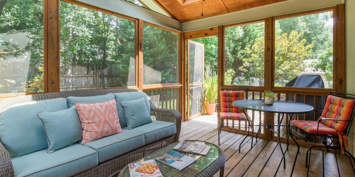 salotto in veranda chiusa