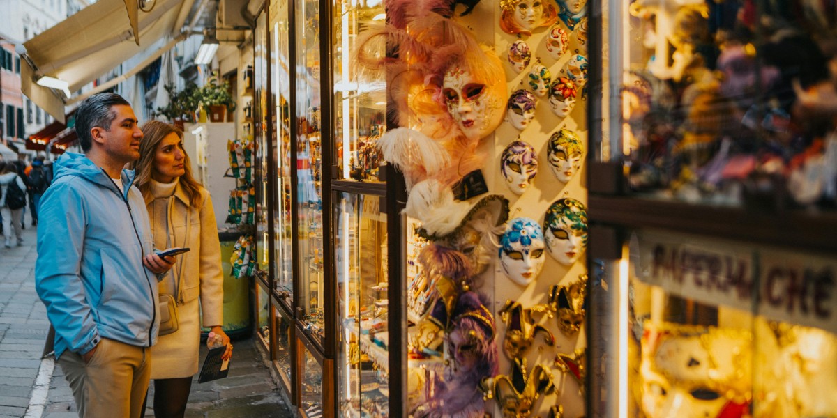 Einkaufsstraßen Venedig