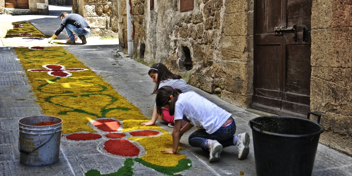 Infiorata flower festival