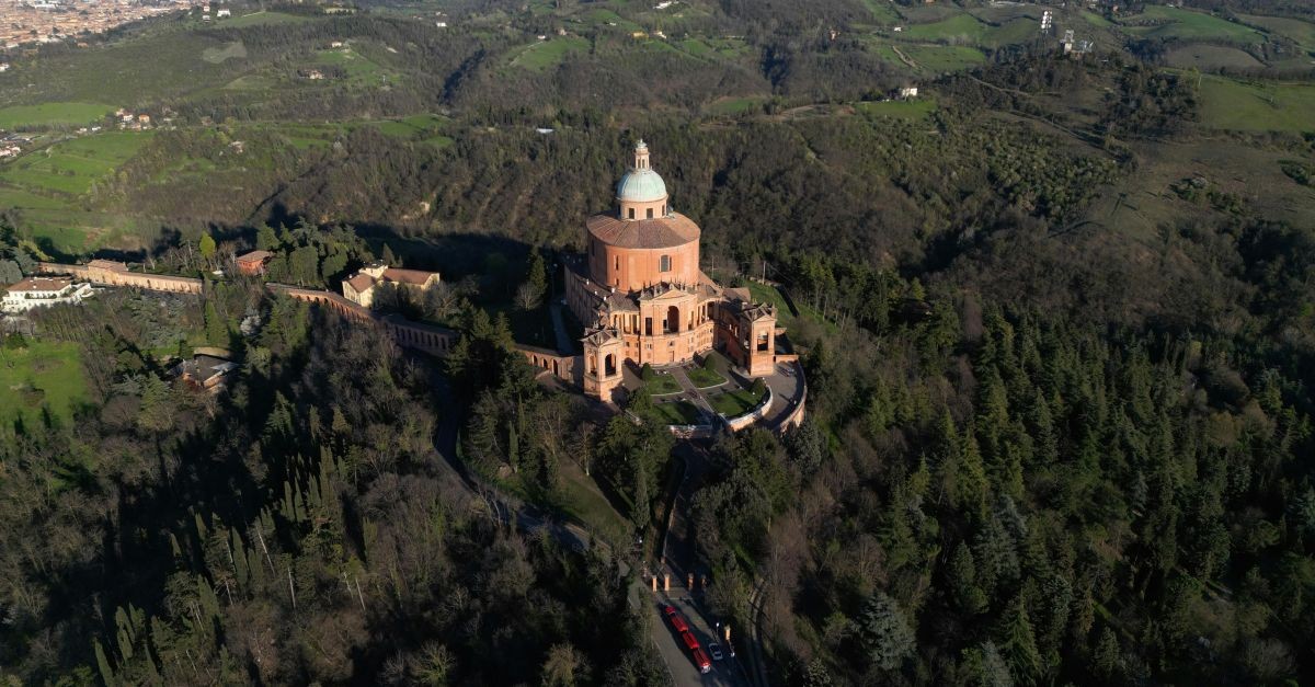 San Luca visto dall'alto