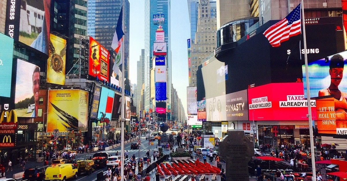times square a new york