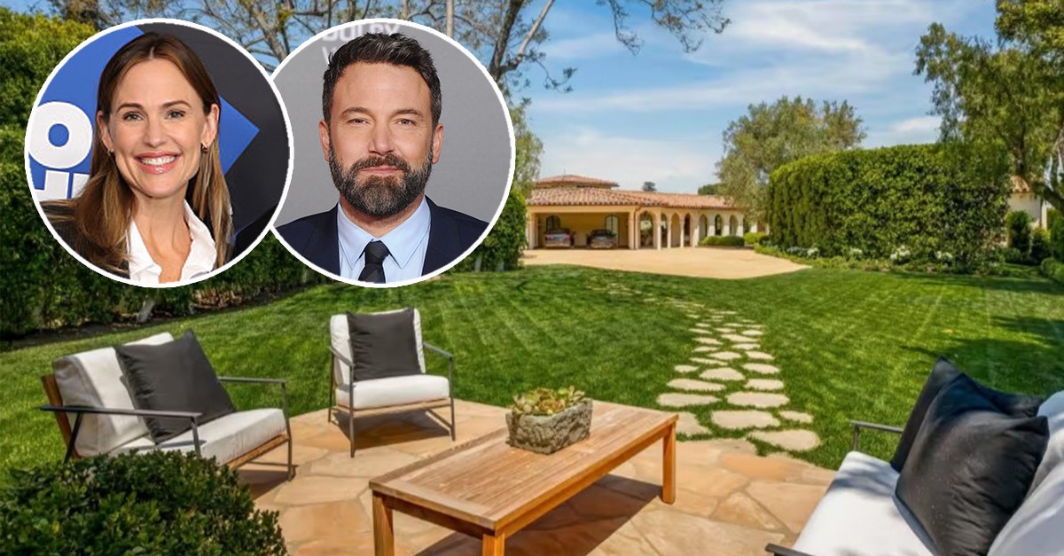 La antigua casa de Ben Affleck y Jennifer Garner en Los Ángeles