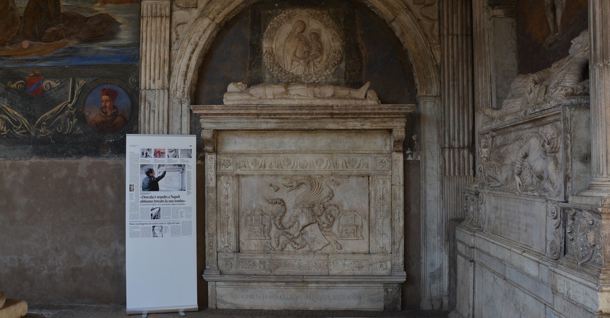 Il luogo che potrebbe essere indicato come la tomba di Dracula Il luogo che potrebbe essere indicato come la tomba di Dracula
