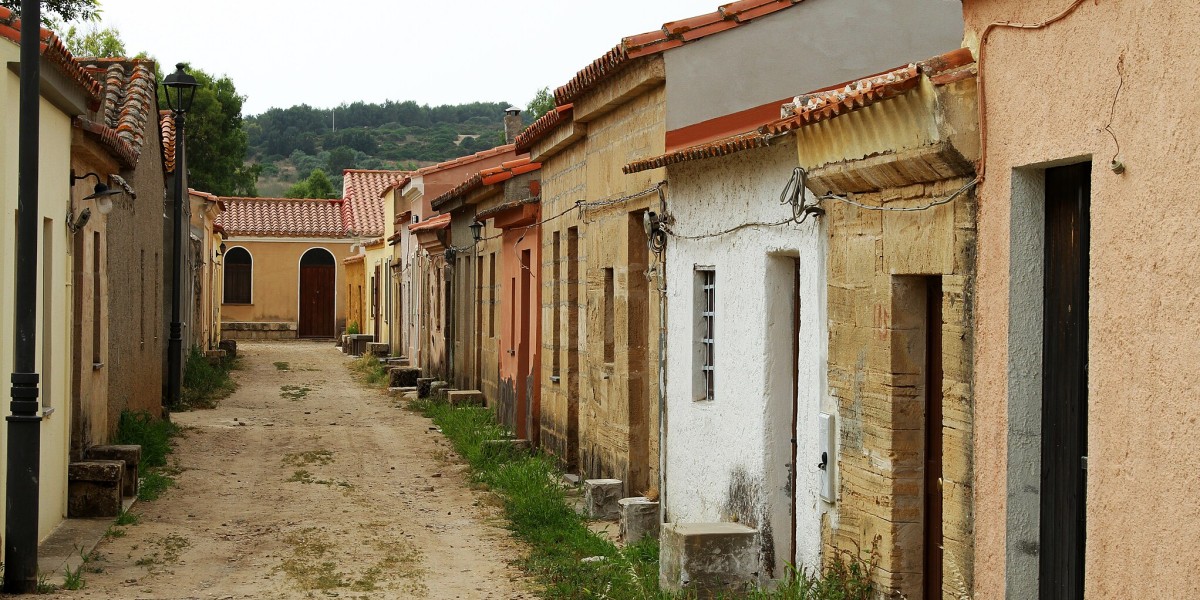 villaggio western in Sardegna