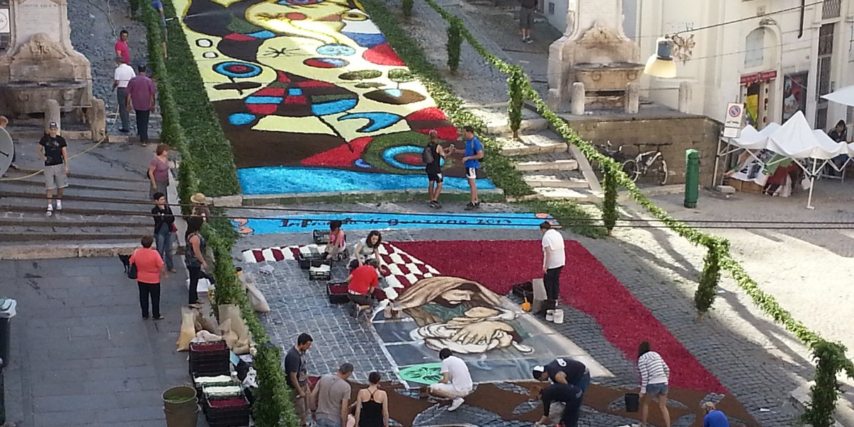 infiorata di genzano 2025
