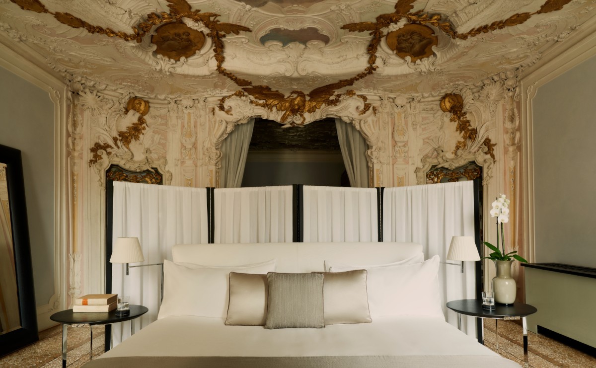 Aman Venice stanza da letto