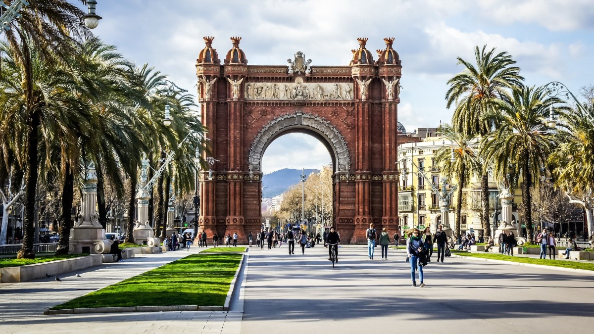 arco di trionfo barcellona