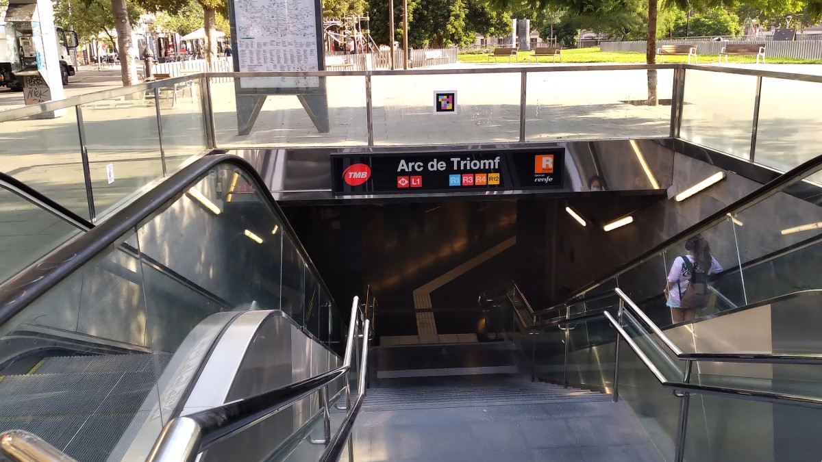 arco di trionfo barcellona