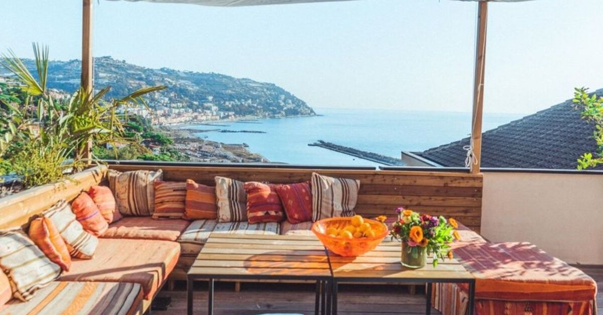 attico vista mare a Arziglia Bordighera attico vista mare a Arziglia Bordighera