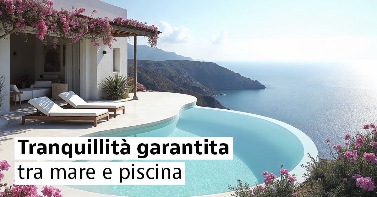 Case con piscina vista mare Case con piscina vista mare