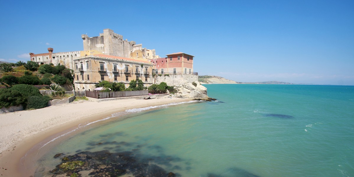 castelli sul mare in Sicilia