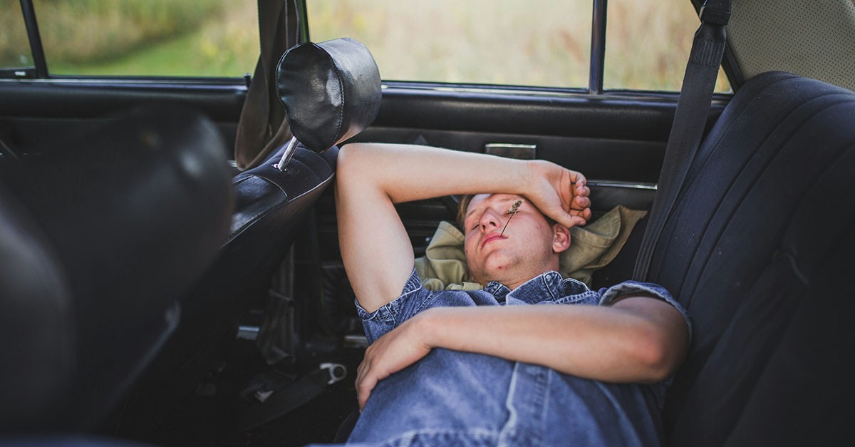 Dormire in macchina