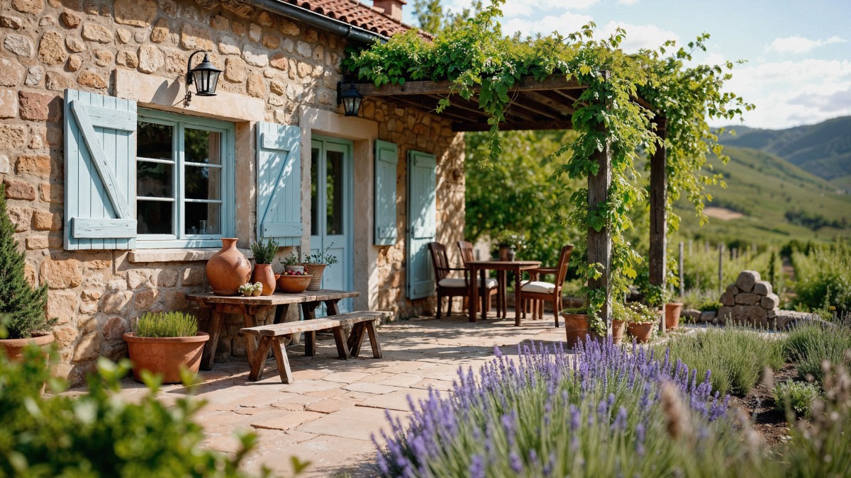 giardino rustico idee