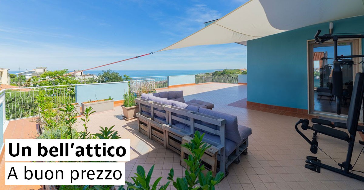 Attici economici in vendita