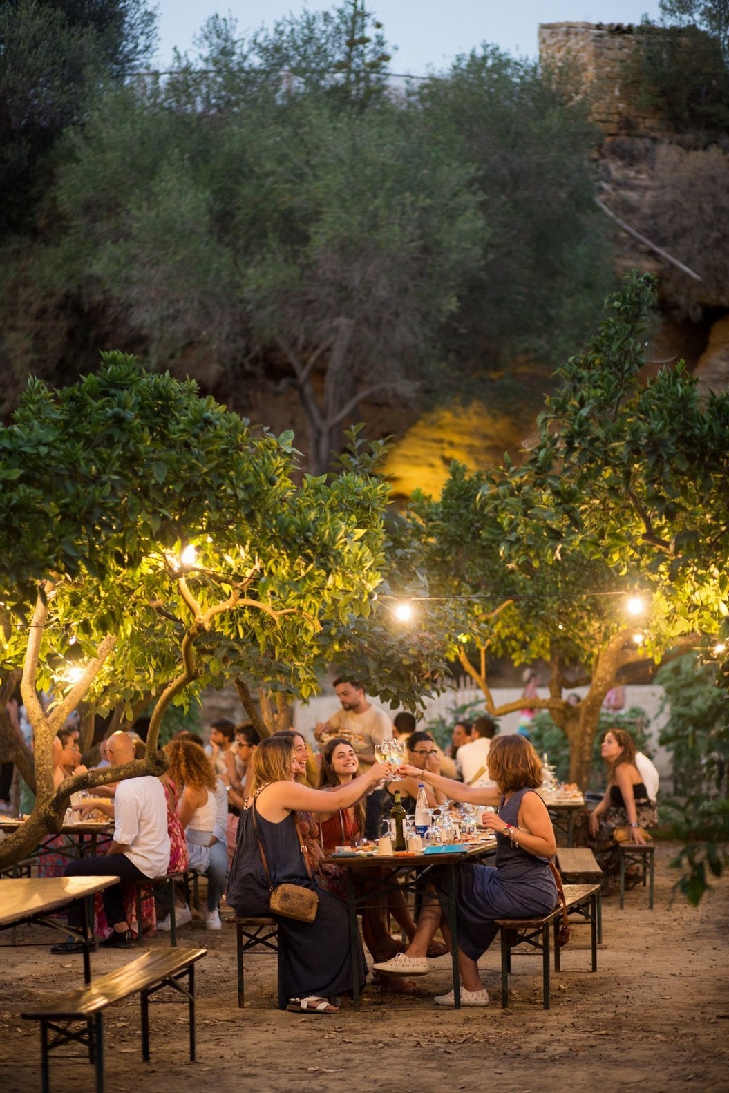 Giardino della Kolymbethra, Agrigento, Fuori Cantina